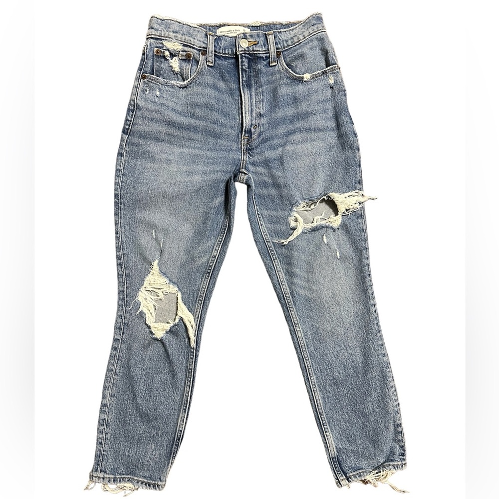 Abercrombie & Fitch Women’s High Rise Mom Jean - Size 26 short (2 short)